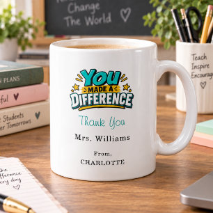 Taza De Café Agradecimiento a los maestros Gracias