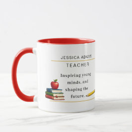 Taza de café agradecimiento a maestros