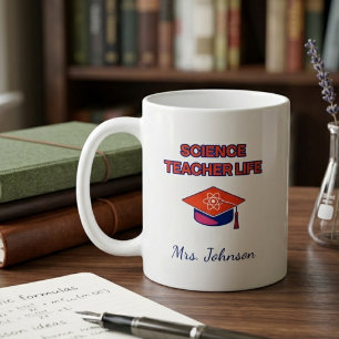 Taza De Café Agradecimiento al educador de la vida del profesor
