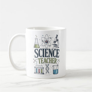 Taza De Café Agradecimiento al profesor de ciencias