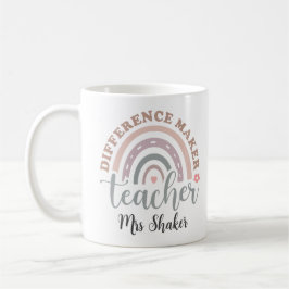 Taza De Café Agradecimiento del profesor Diferencia de Maker Gr