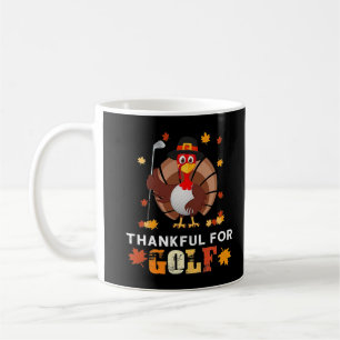 Taza De Café Agradecimiento Por Golf Turkey Golfer Gracioso Cus