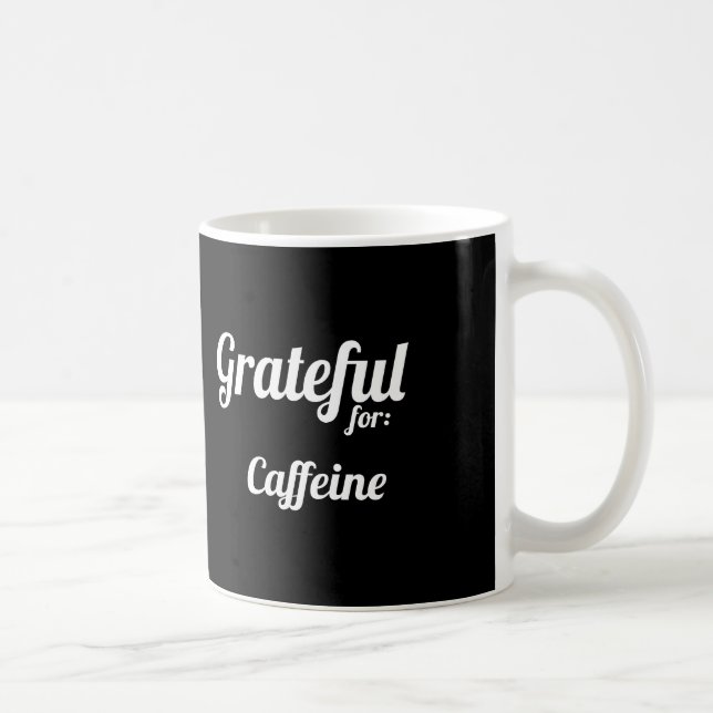 Taza De Café Agradecimiento por... | Mug | PERSONALIZADO | Negr (Derecha)