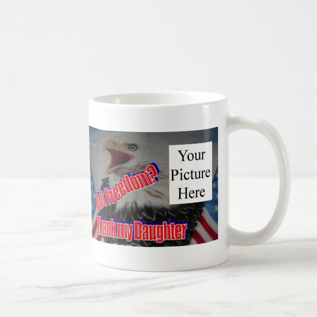 Taza De Café Agradezca a mi hija (Derecha)