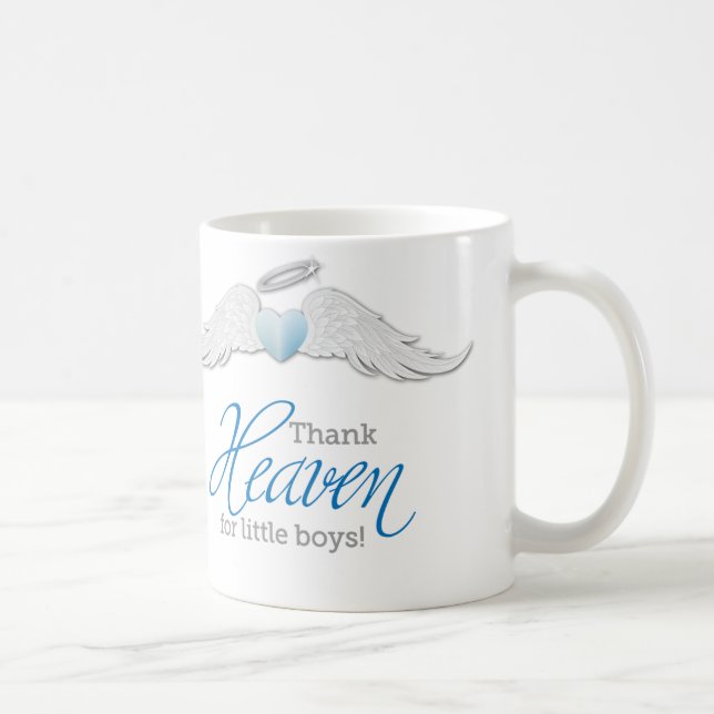 Taza De Café ¡Agradezca el cielo por niños pequeños! (Derecha)