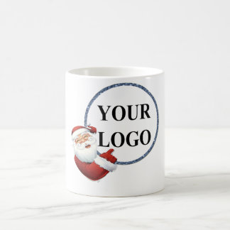Taza De Café Agrega tu logo Navidad Holiday