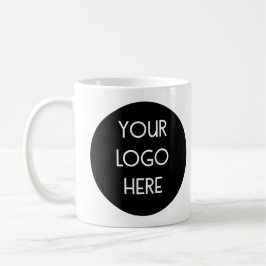 Taza De Café Agrega tu logotipo personalizado