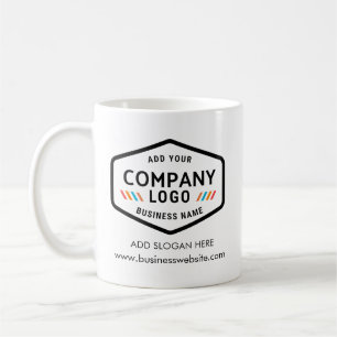 Taza De Café Agregar logotipo de empresa dirección del sitio we