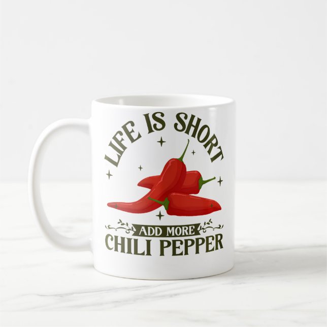 Taza De Café Agregar Más Chile Picante (Izquierda)