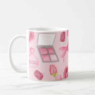 Taza De Café Agregar nombre al perfume Coquette personalizado f