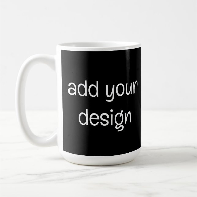 Taza De Café agregar su diseño (Izquierda)