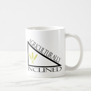 Taza De Café Agrícola inclinado