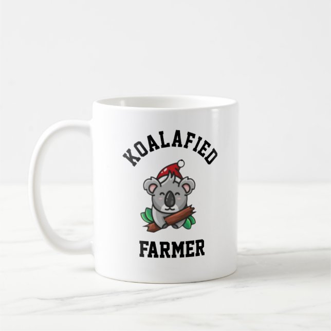 Taza De Café Agricultor Koalafied (Izquierda)