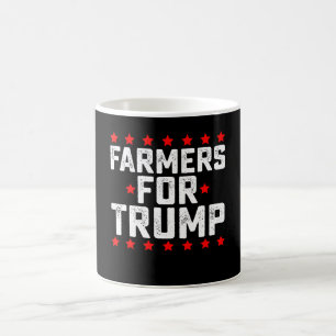 Taza De Café Agricultores para la elección presidencial de Trum