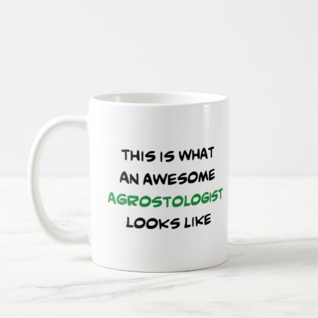 Taza De Café agrostólogo, increíble (Izquierda)