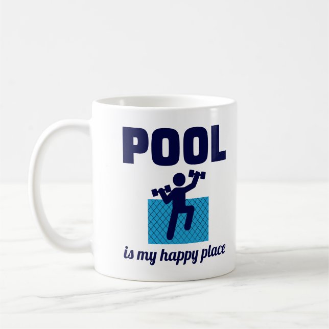 Taza De Café Agua Aerobic Aire Acuático Piscina de ejercicios A (Izquierda)