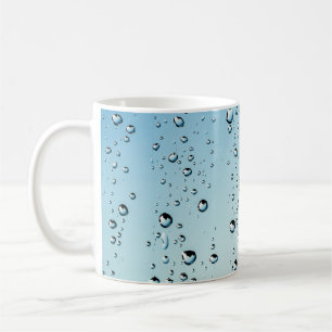 Taza De Café Agua Cae Vapor Vapor Vaso Bebida De Hielo