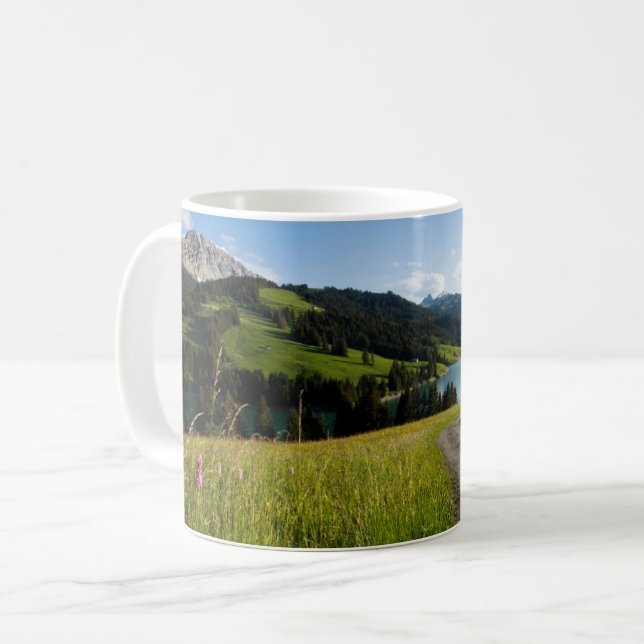 Taza De Café Agua | Camino de los Alpes suizos (Anverso izquierdo)