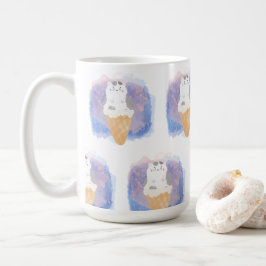 Taza De Café agua de gato helado