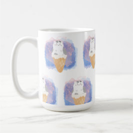 Taza De Café agua de gato helado