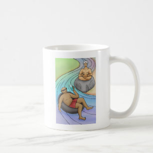 Taza De Café Agua de roca: ve con el flujo