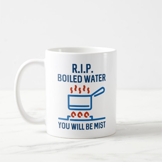 Taza De Café Agua Hervida Rip (Izquierda)