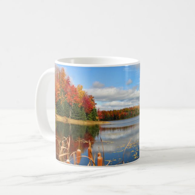 Taza De Café Agua | Lago Mabel Canadá (Anverso izquierdo)