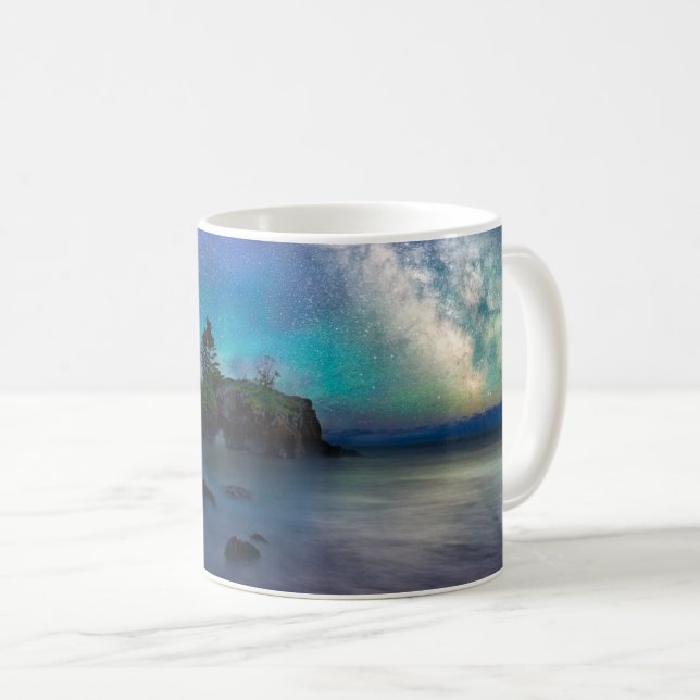 Taza De Café Agua | Lago Superior Minnesota (Anverso derecho)