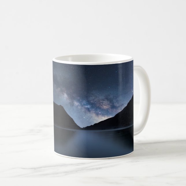 Taza De Café Agua | Lakeshore de noche (Anverso derecho)