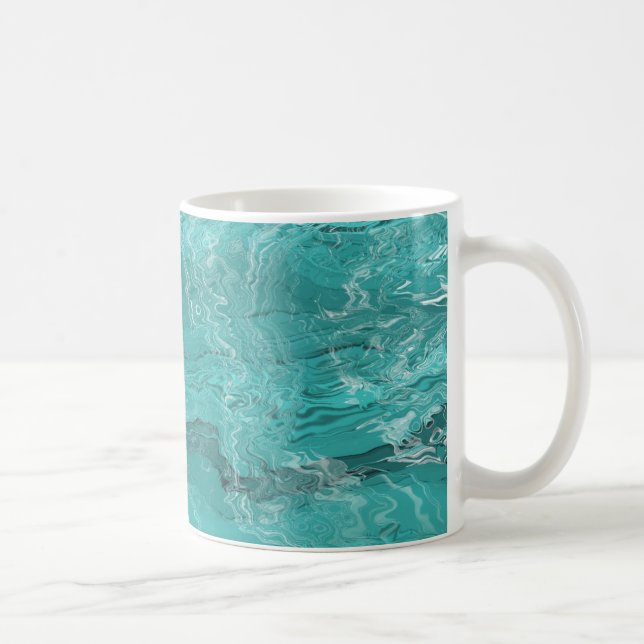 Taza De Café Agua marina (Derecha)