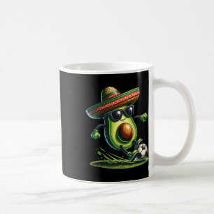 Taza De Café Aguacate divertido del Cinco De Mayo mostrando hab