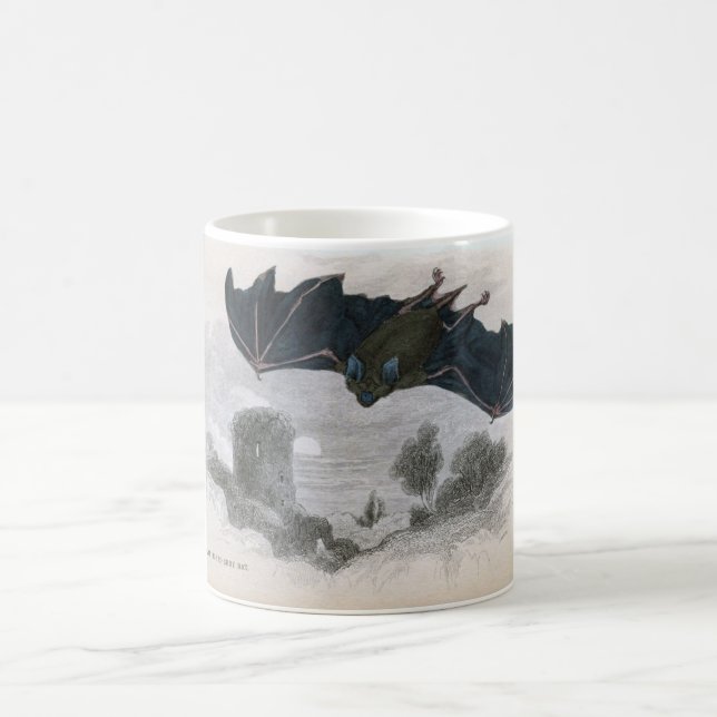 Taza De Café Aguafuerte zoológica clásica - palo de herradura (Centro)