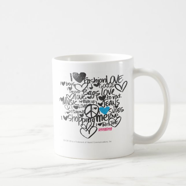 Taza De Café Aguamarina de la pintada (Derecha)