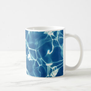 Taza De Café Aguas azules resplandecientes