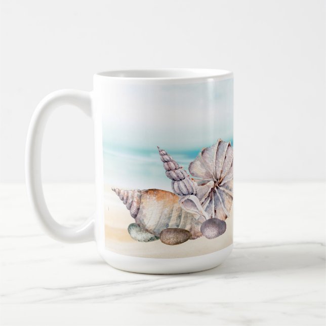 Taza De Café Aguas Náuticas Beach (Izquierda)