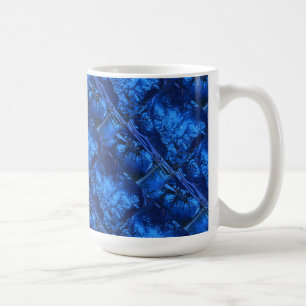 Taza De Café "Aguas profundas #2 azucaradas" Resumen Diseño Mug