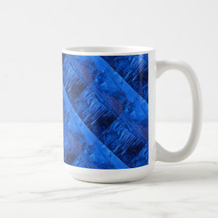 Taza De Café "Aguas profundas #4 con barro" Resumen Diseño Mug