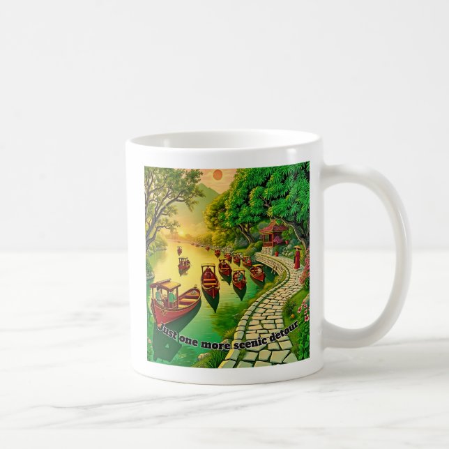 Taza De Café Aguas Tranquilas (Derecha)