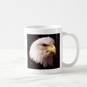 Taza De Café Águila Americana del Águila Calva