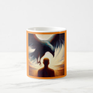 Taza De Café Águila animal espiritual 1