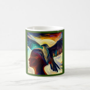 Taza De Café Águila animal espiritual 3