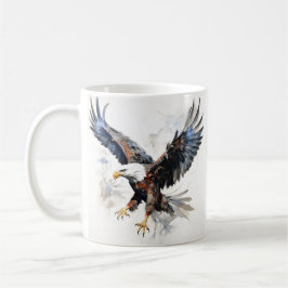 Taza De Café Águila Baldosa Patriótica