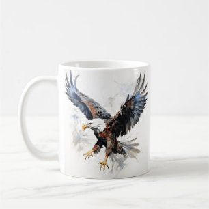 Taza De Café Águila Baldosa Patriótica