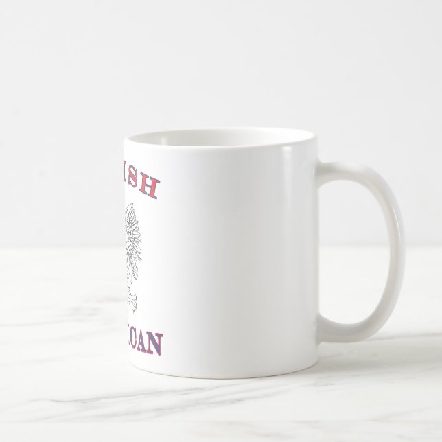 Taza De Café Águila blanca polaca (Derecha)