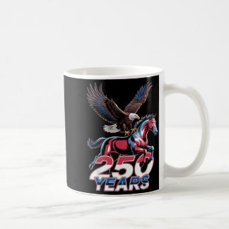 Taza De Café Águila calva de caballo Clydesdale del 250 anivers