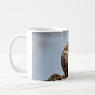Taza De Café Águila calva (El pájaro que da el pájaro)