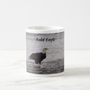 Taza De Café Águila calva en Salmon