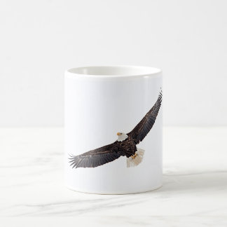 Taza De Café Águila calva en vuelo