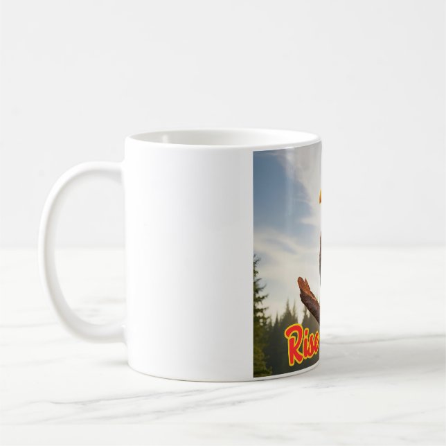 Taza De Café Águila calva: Símbolo de la libertad (Izquierda)