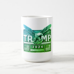 Taza De Café Águila calva TRUMP 2024